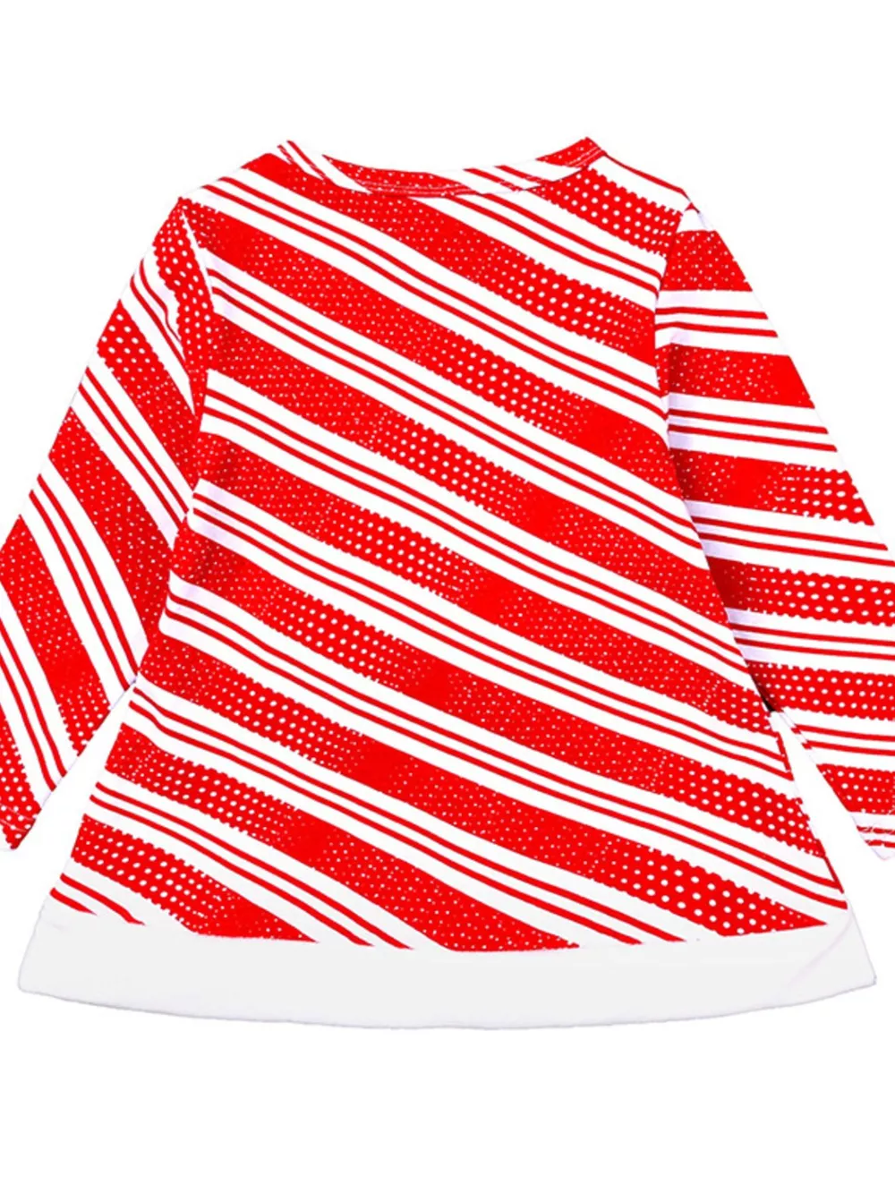 Children's Striped Christmas Outfit Set, image 3