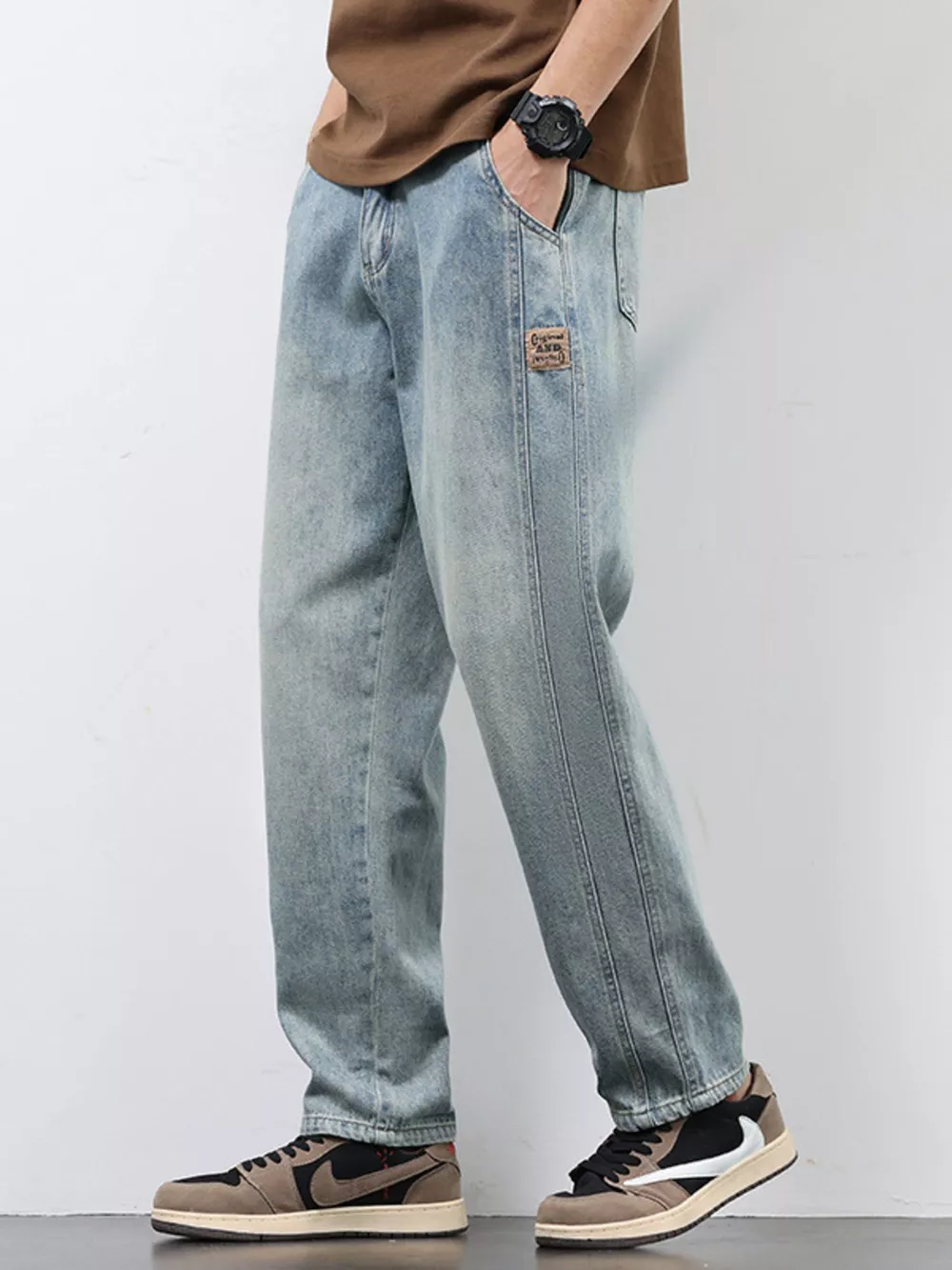 Men's Relaxed Fit Jeans, image 3