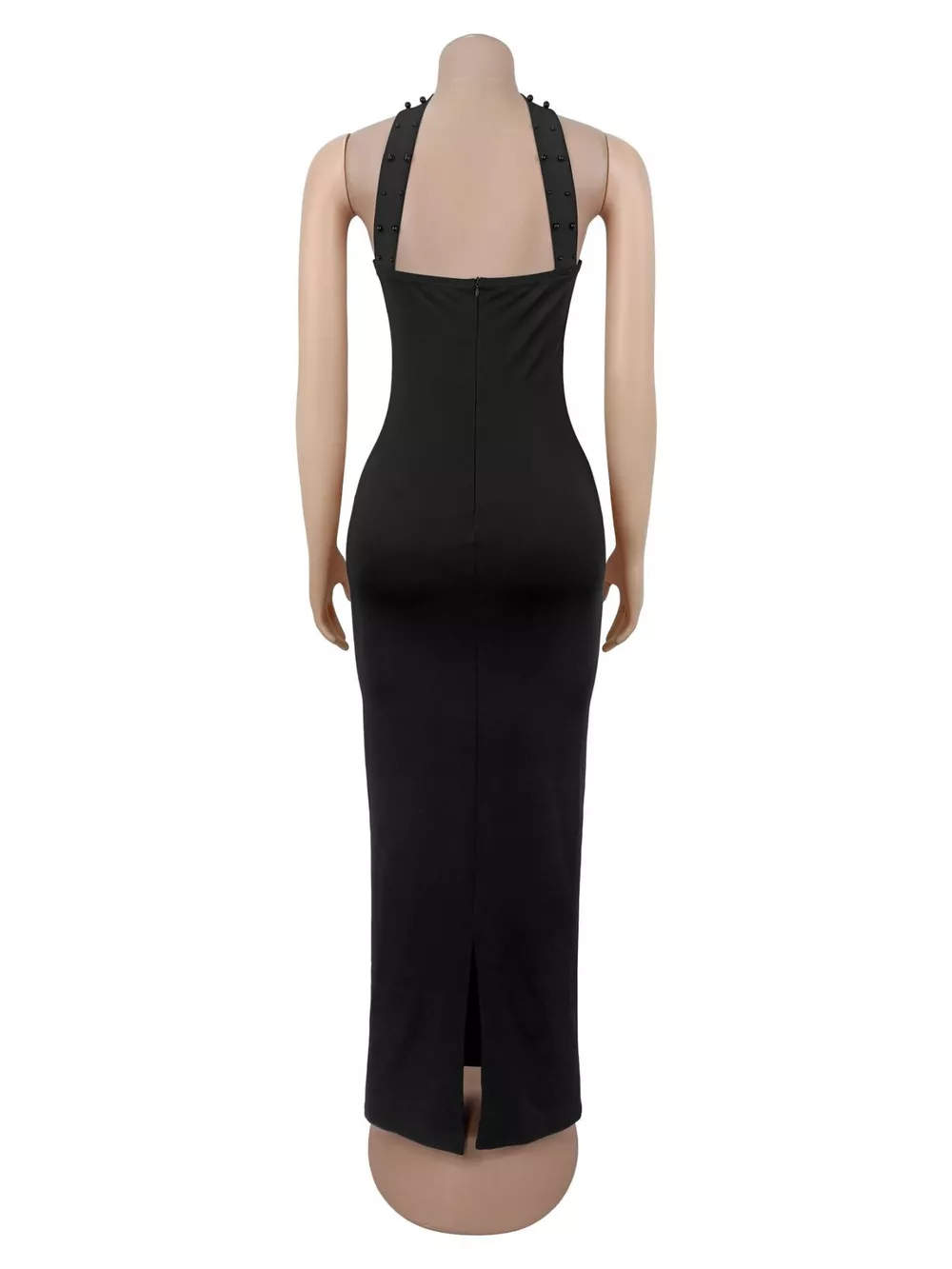 Rhinestone Tube Bodycon Maxi Dress, image 6