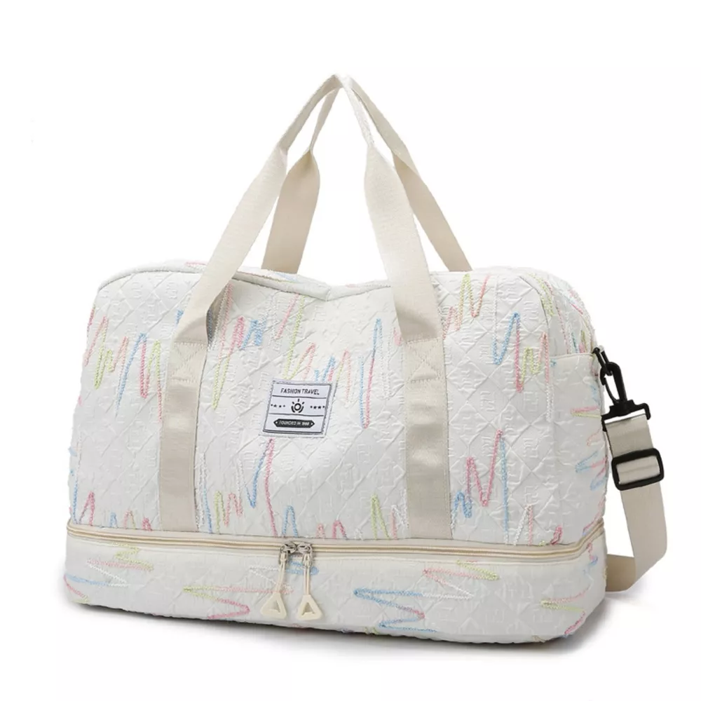 Textured Duffel Bag, image 4