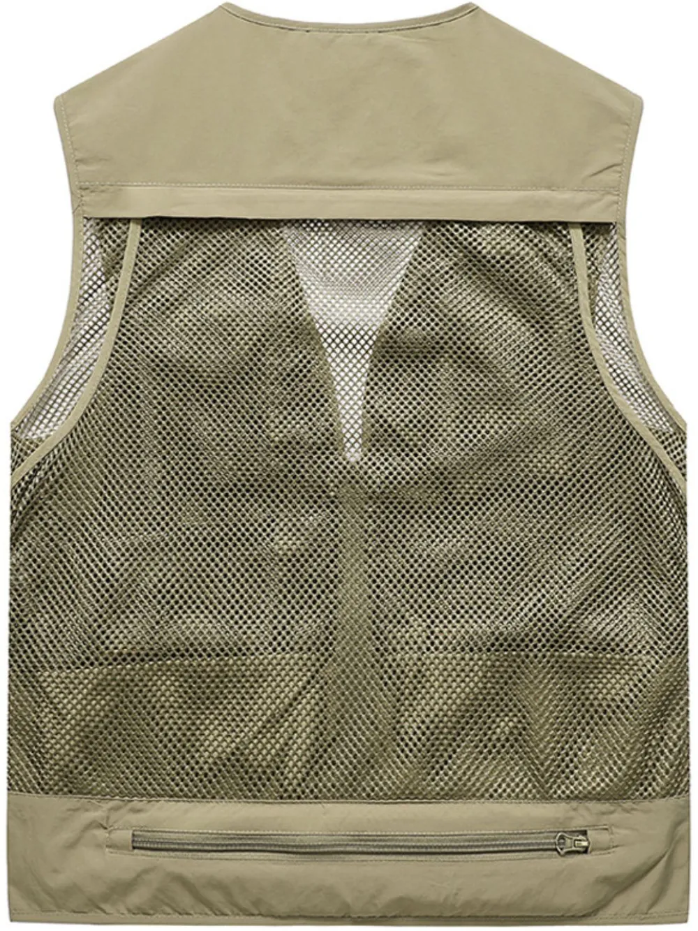 Men's Full Size Zip Up Vest with Pockets Plus Size, image 5