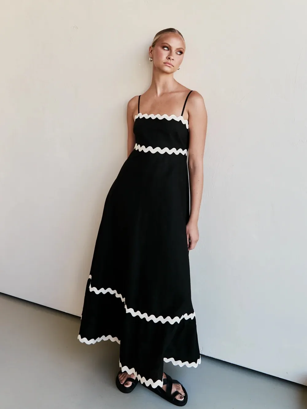Spaghetti Strap Maxi Dress, image 12