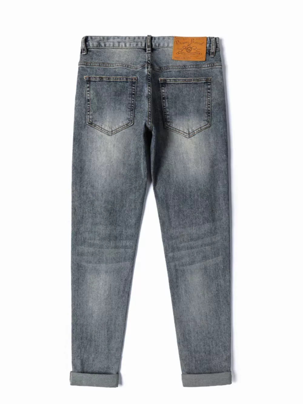 Men's Distressed Slim Fit Jeans, image 8