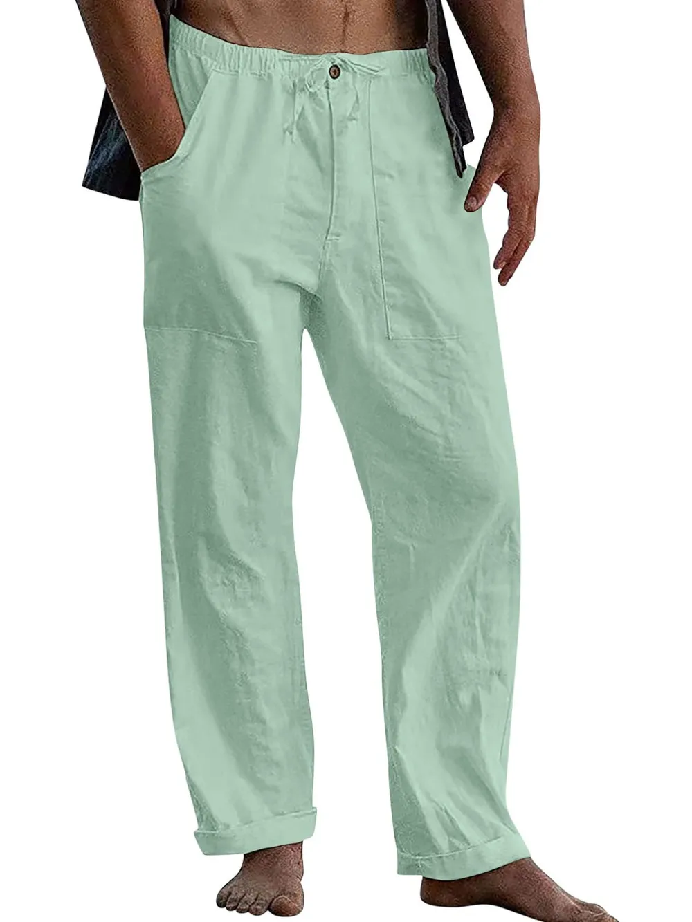 Men's Full Size Loose Fit Pants Plus Size, image 12