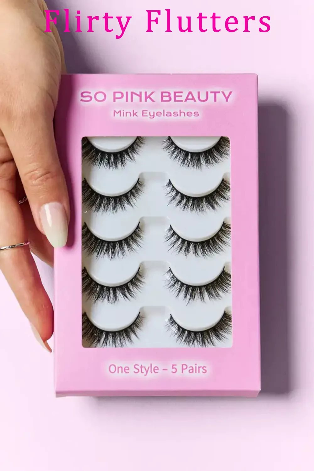 Mink Eyelashes 5 Pairs, image 2
