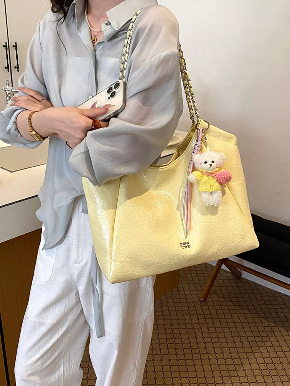 PU Leather Shoulder Bag, image 5