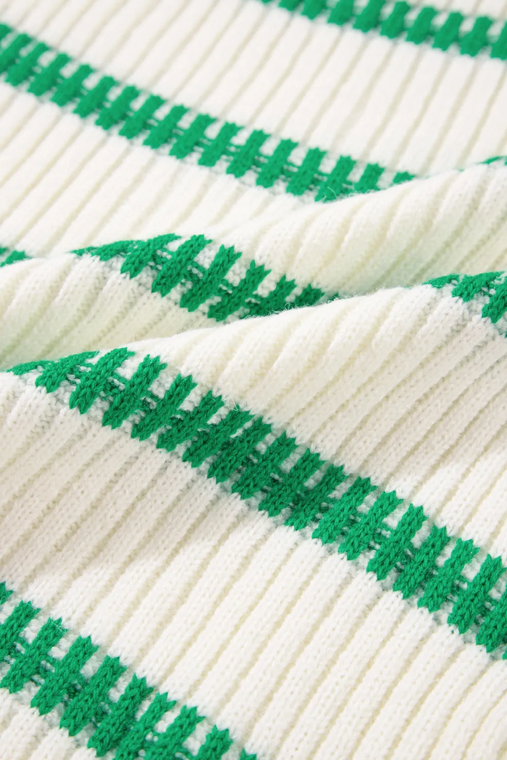 Striped Round Neck Sweater Vest, image 6