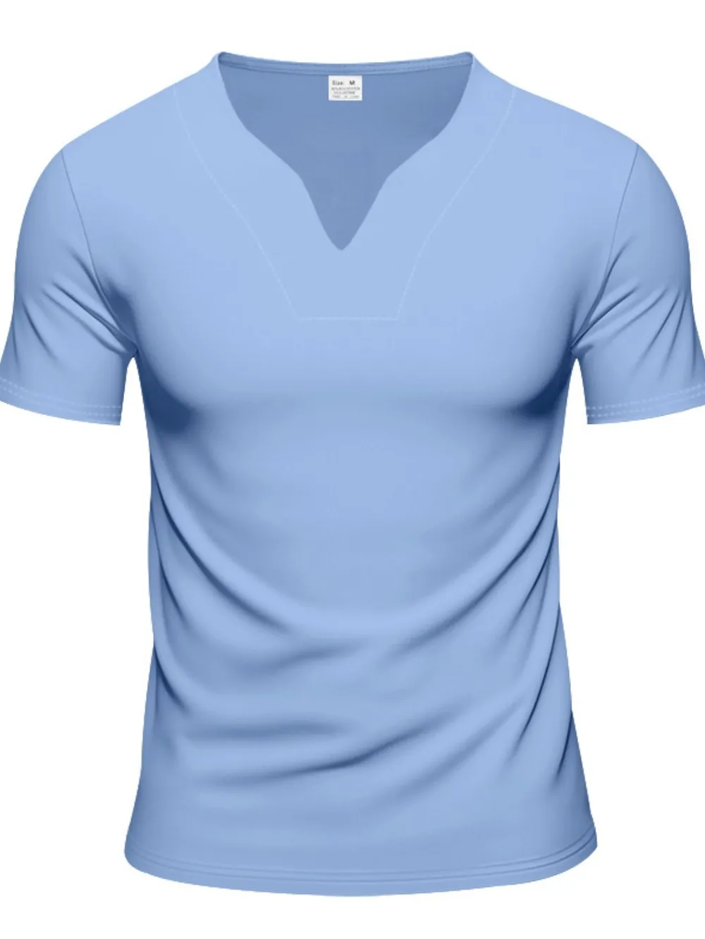 Men's Full Size Short Sleeve T-Shirt Plus Size, image 4