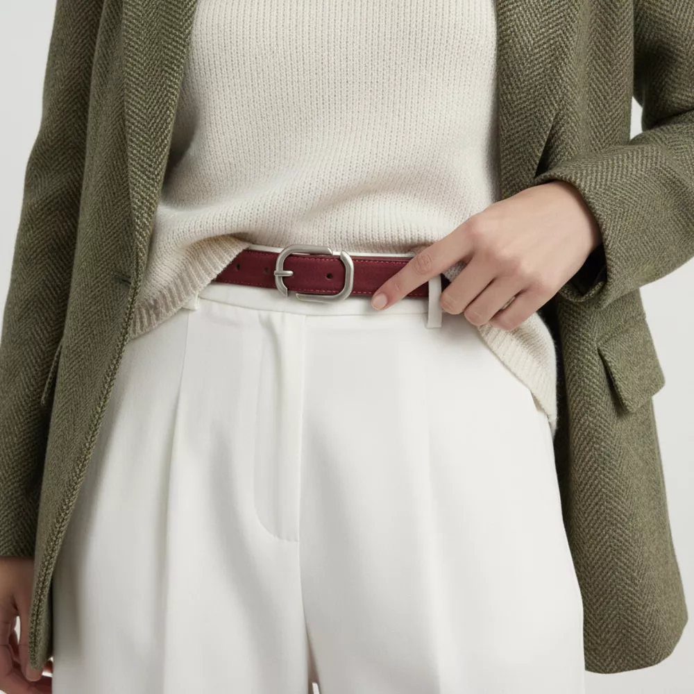 Silver Buckle Belt, image 2