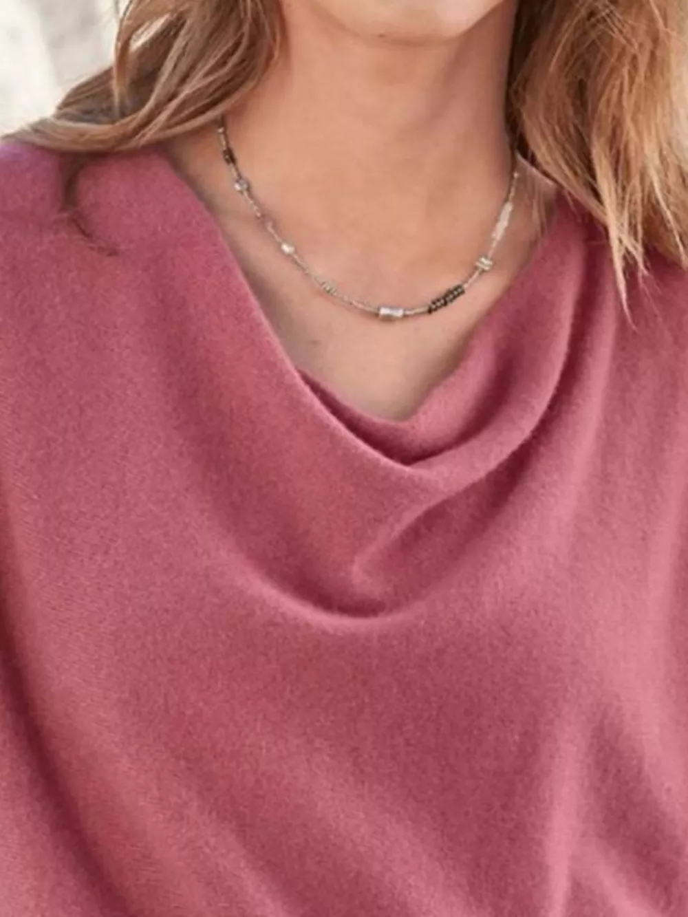 Full Size Cowl Neck Long Sleeve Top Plus Size, image 11