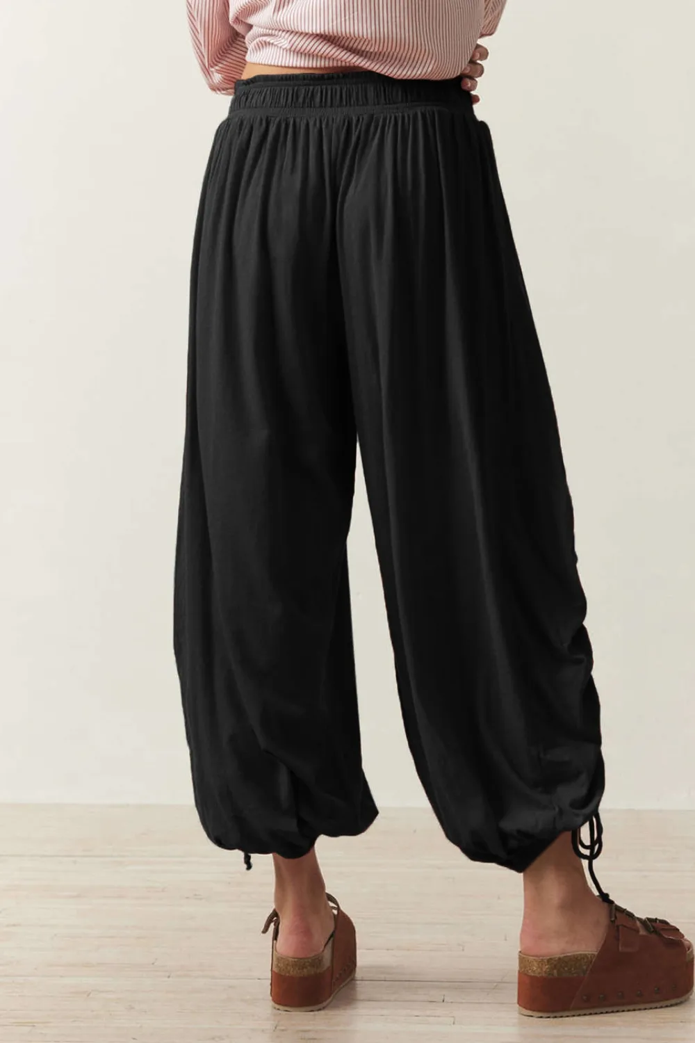 Drawstring Ruched Pants, image 22