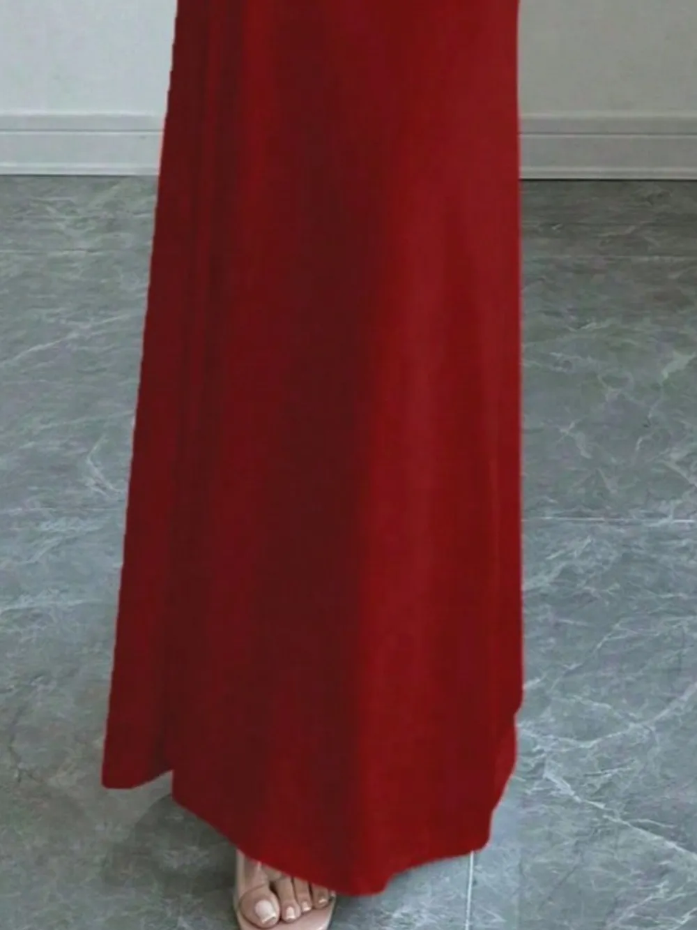 Off-Shoulder Long Sleeve Bodycon Maxi Dress, image 11