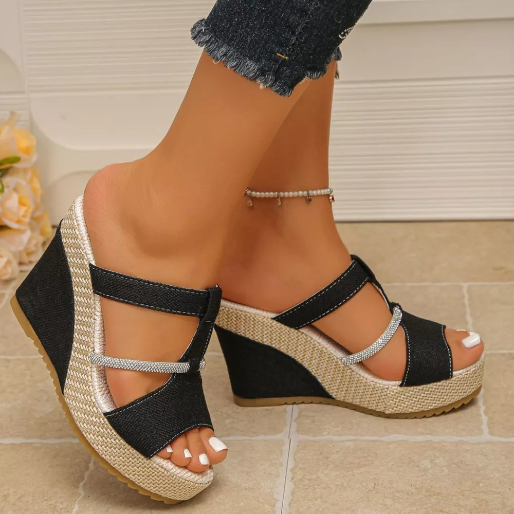 Open Toe Platform Sandals, image 3