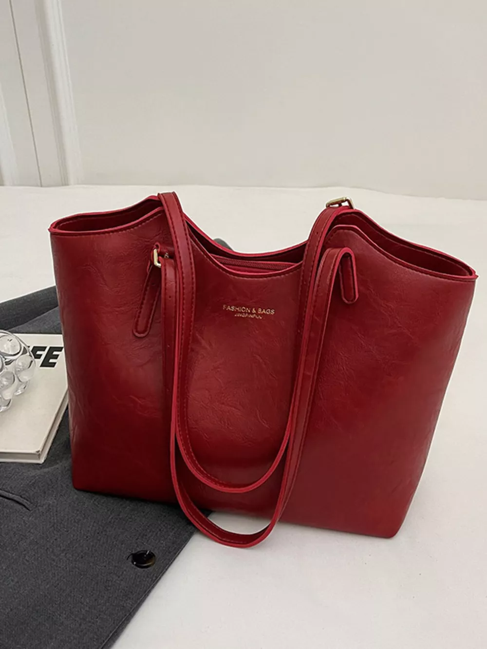 PU Leather Shoulder Bag, image 2