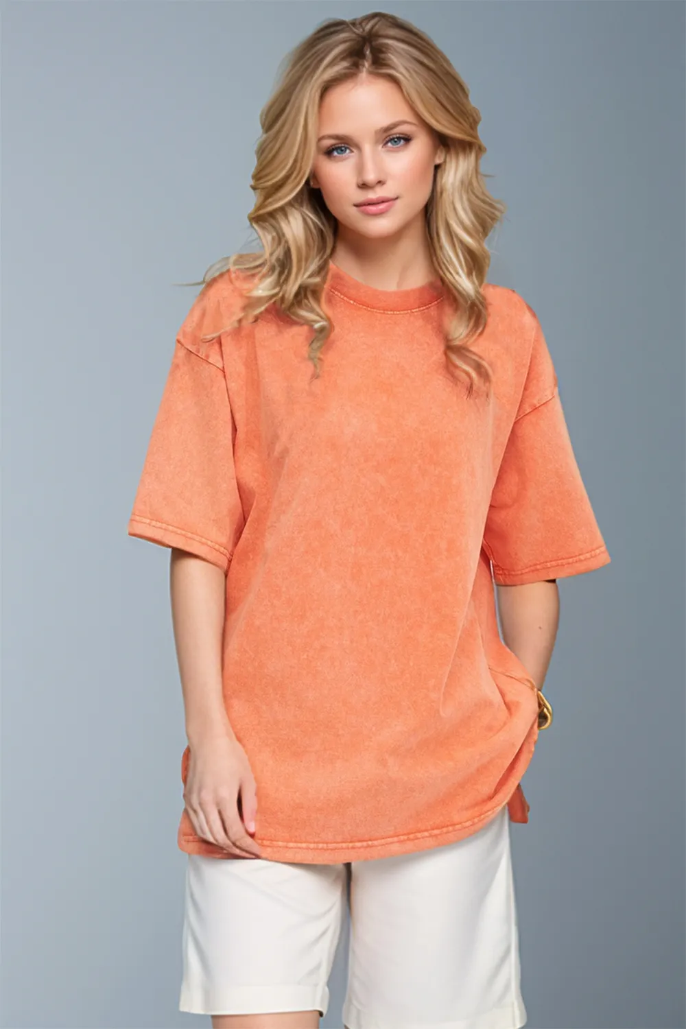 Round Neck Half Sleeve T-Shirt, image 31