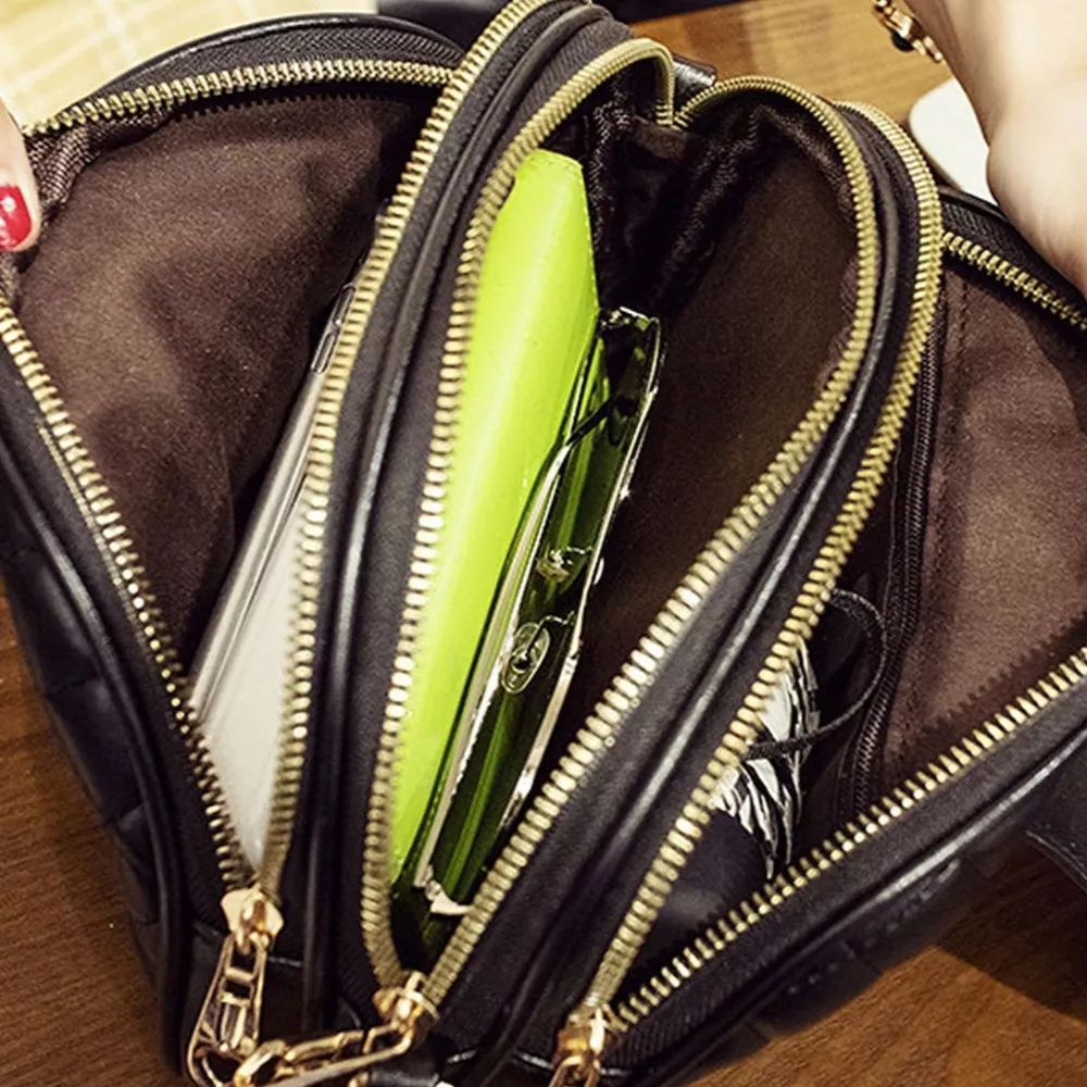 Quilted Turn-Lock Crossbody Bag, image 8