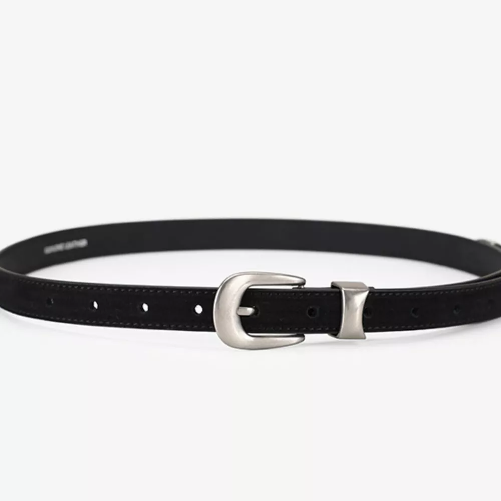 Cowhide Leather Western Belt, image 2