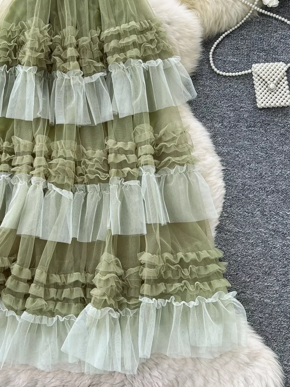 Ruffle Tulle Skirt, image 10