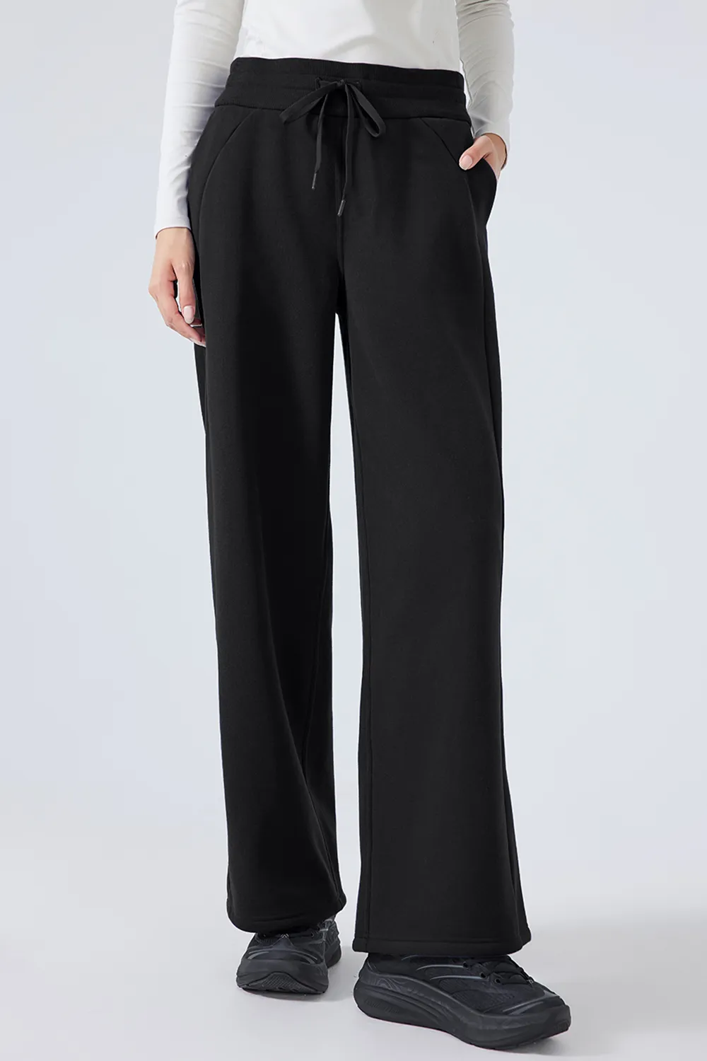 Drawstring Wide Leg Pants, image 15