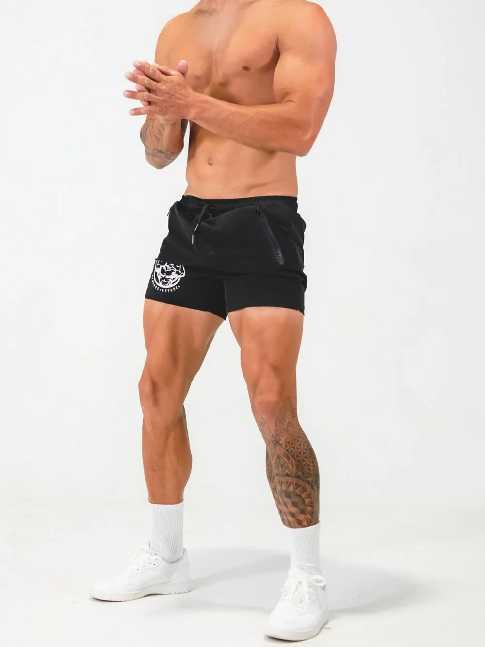 Men's Plus Size Drawstring Waist Shorts, image 10