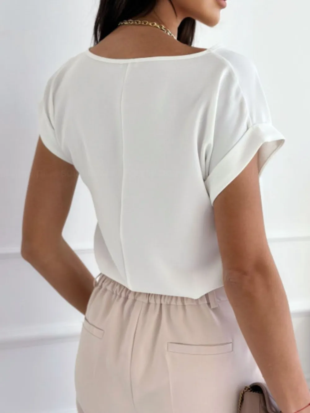 Classic Rolled Sleeve T-Shirt, image 4