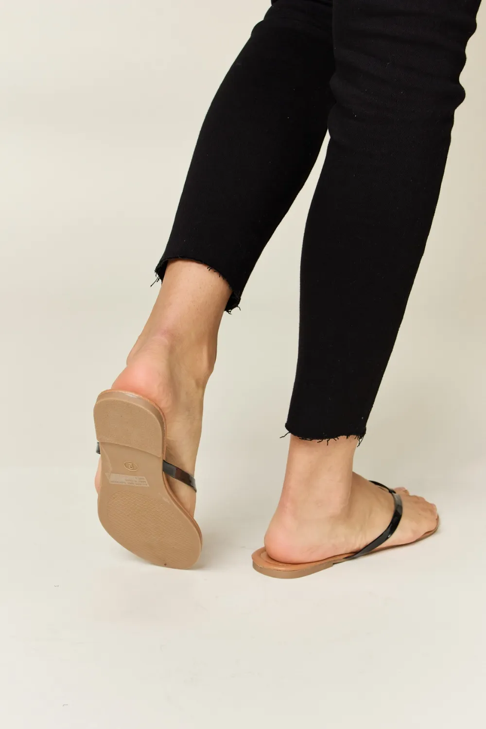 PU Leather Open Toe Sandals, image 6