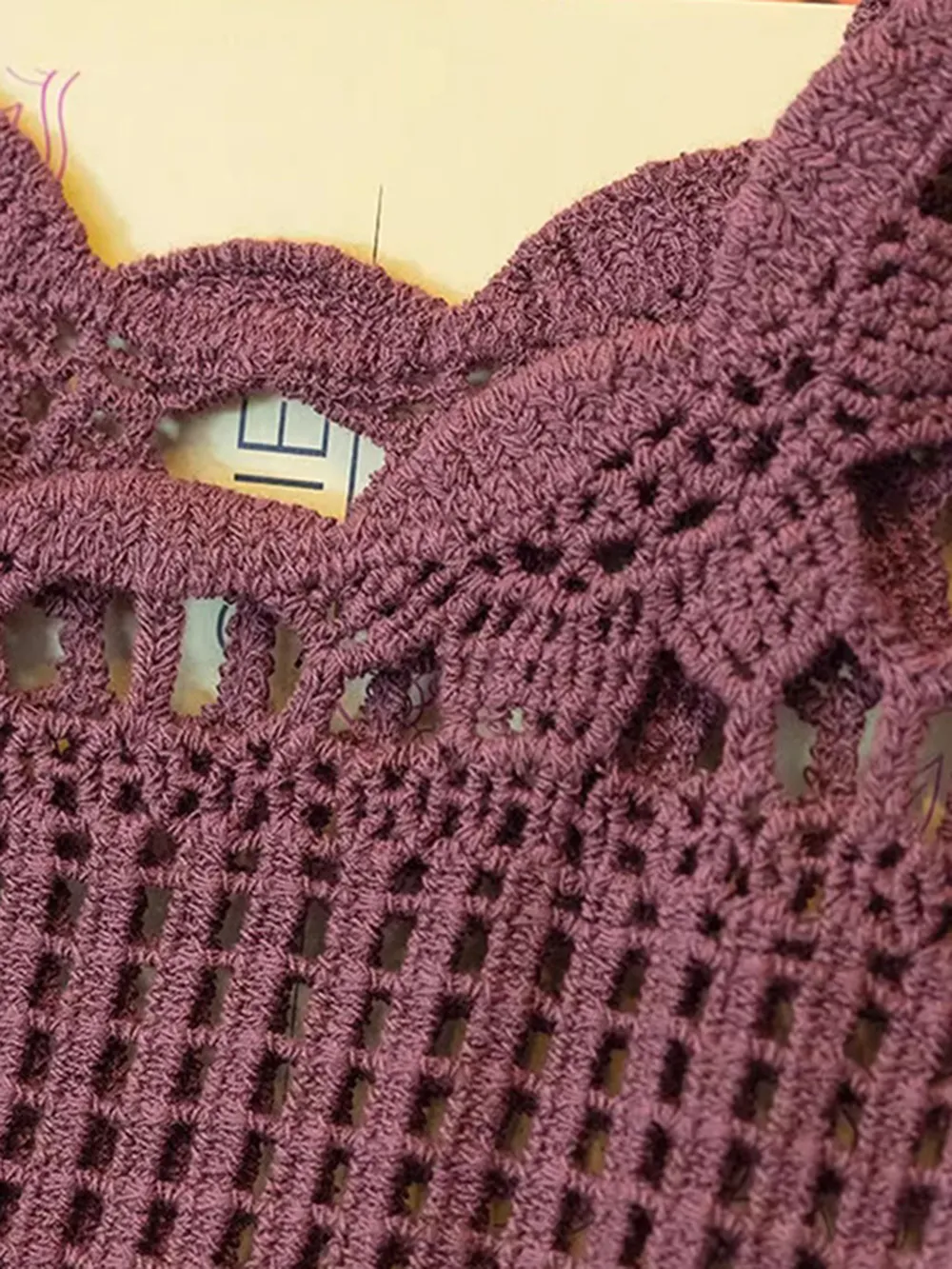 Openwork Scoop Neck Tank, image 10