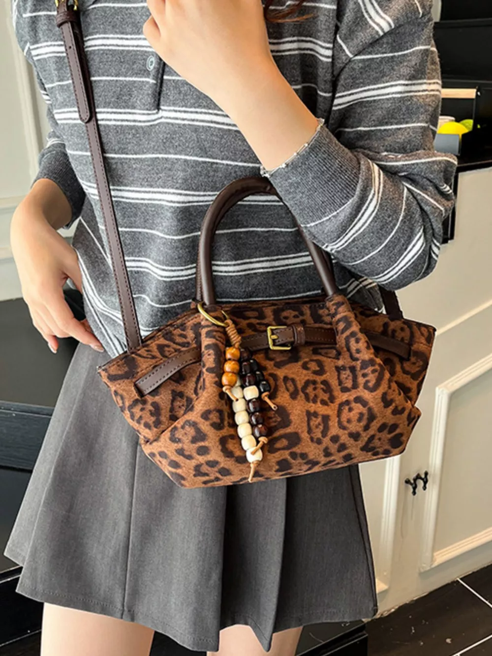 Buckle Decor Tote Bag, image 16