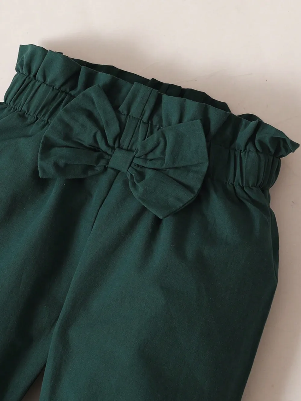 Children's Contrast Ruffled Top and Pants Set, image 5