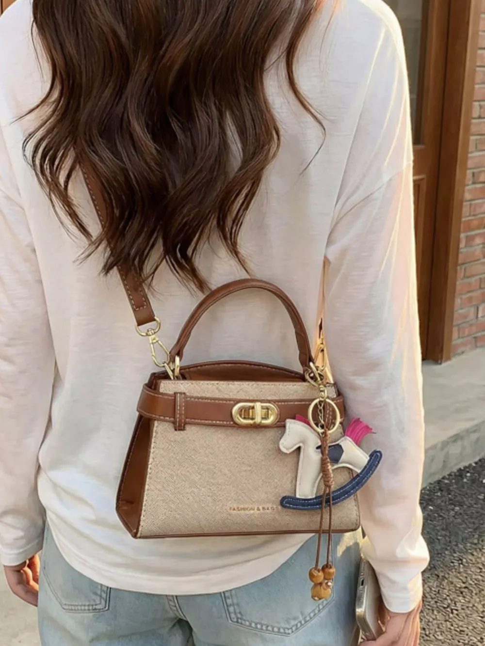 PU Leather Crossbody Bag, image 4