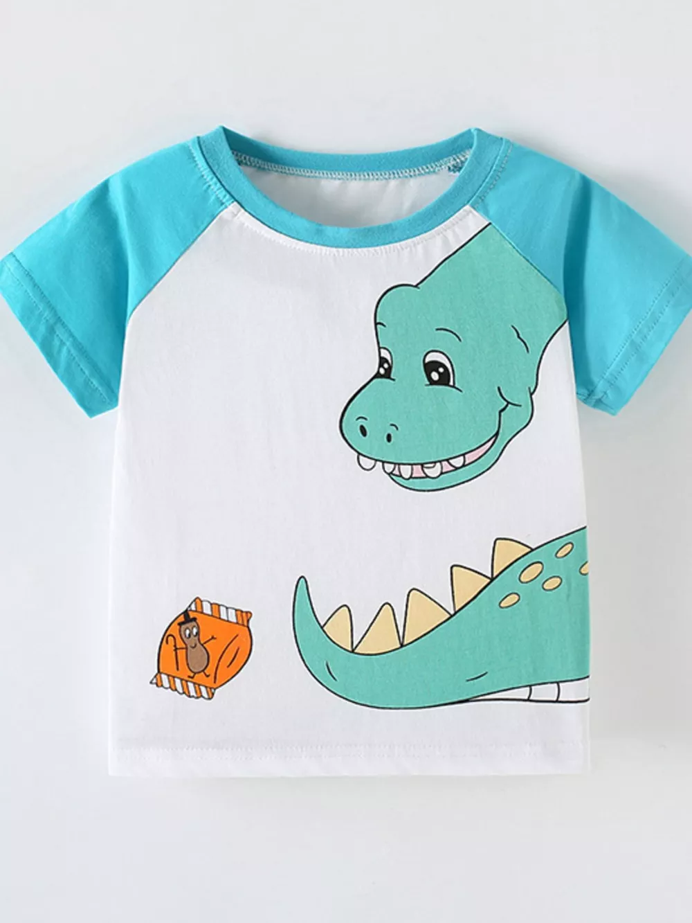 Children's Dinosaur Raglan Sleeve T-Shirt, image 2