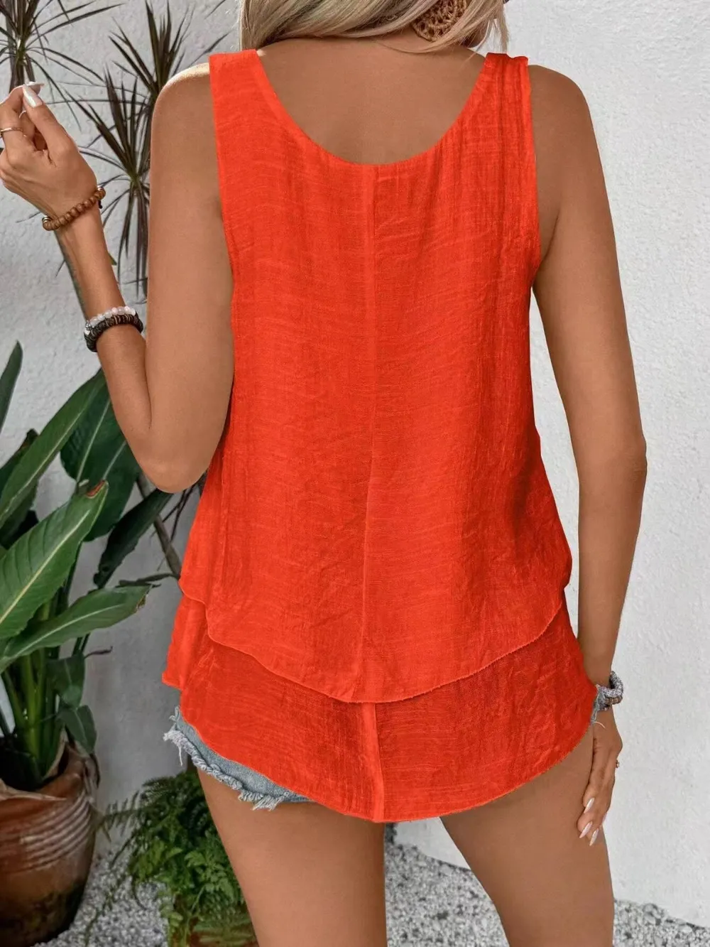 Wide Strap Layered Tank, image 21