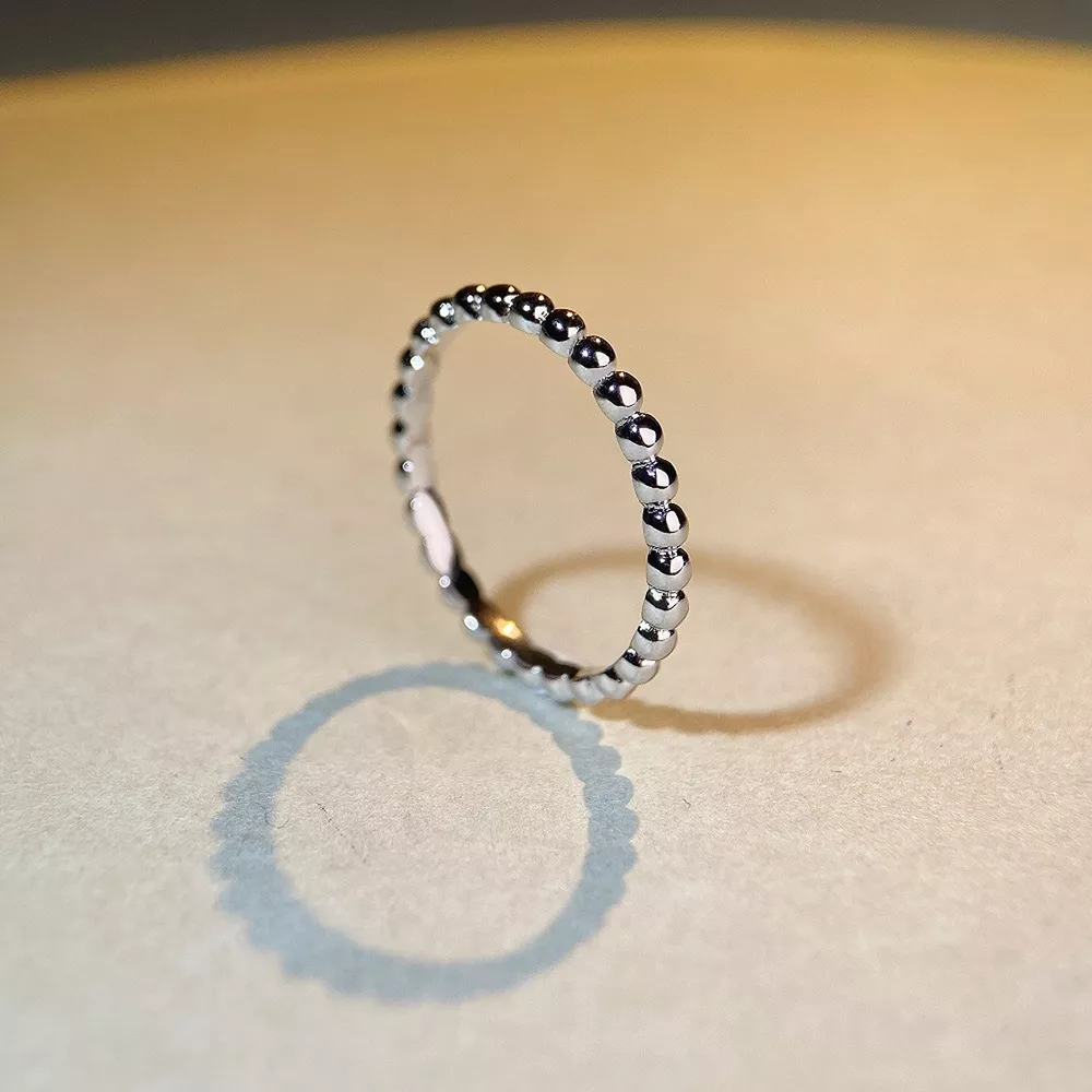 925 Sterling Silver Bead Ring, image 2