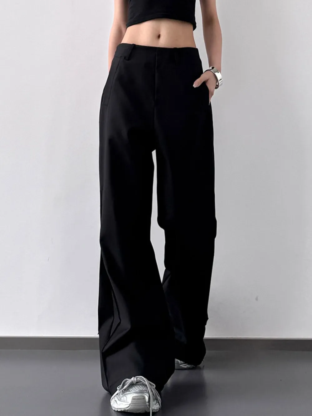 Wide Leg High Waist Pants, image 2