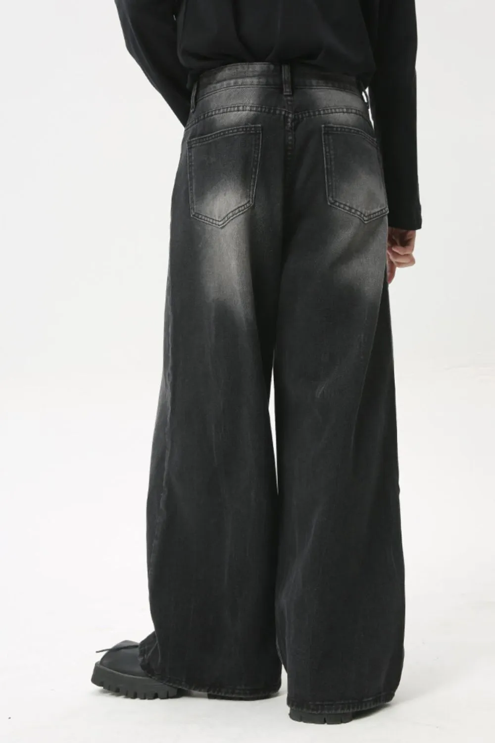 Men's Cat's Whisker Wide Leg Jeans, image 3