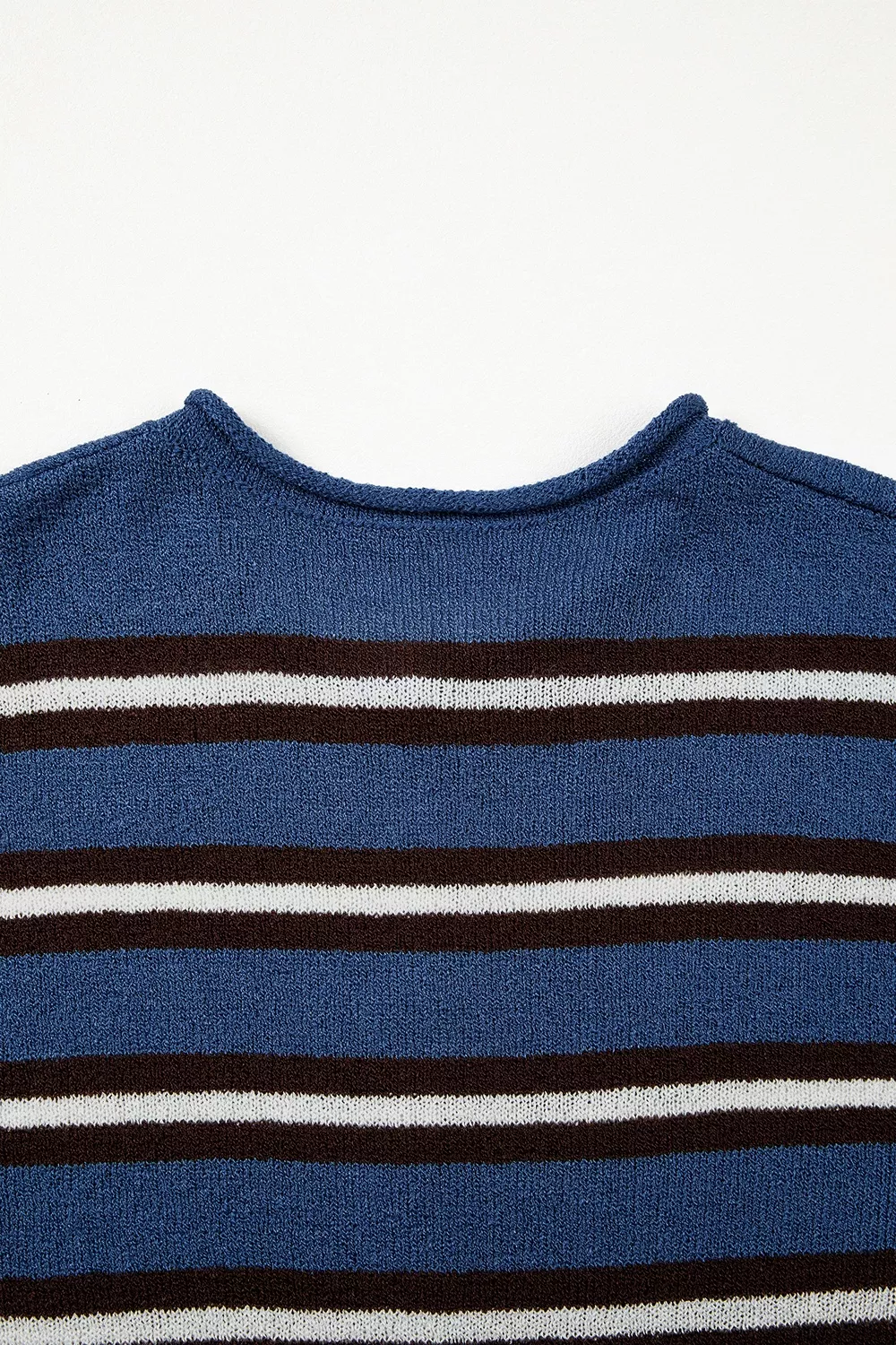 Stripe Striped Drop Shoulder Button Cardigan, image 12