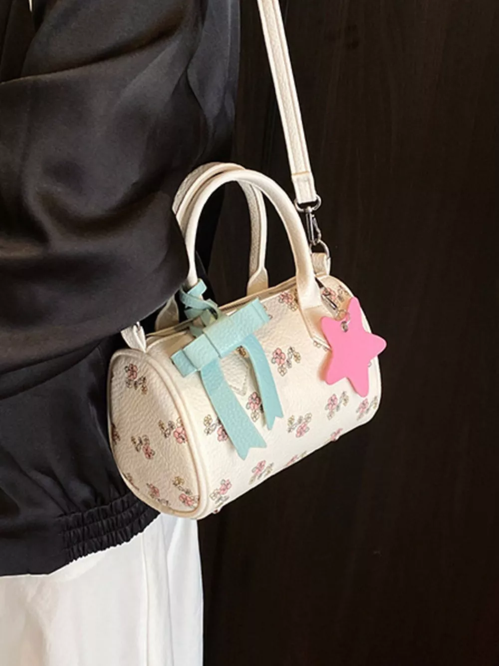 Floral Print Crossbody Bag