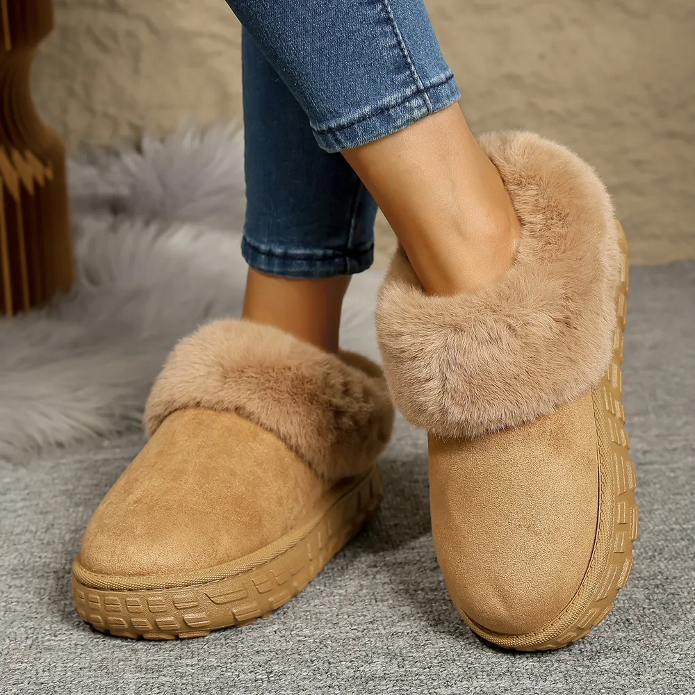 Suede Sherpa-Lined Winter Boots, image 6