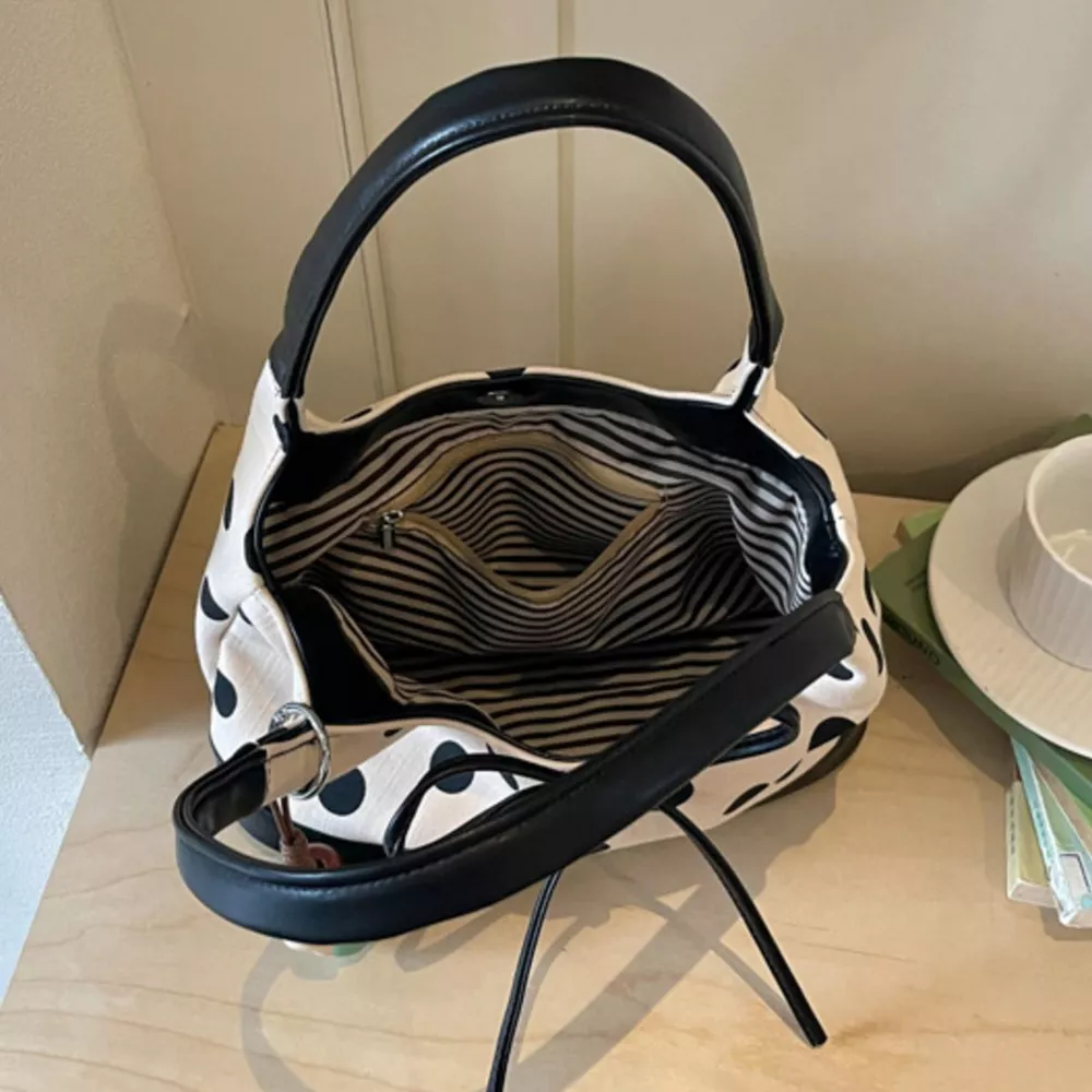 Polka Dot Shoulder Bag, image 3