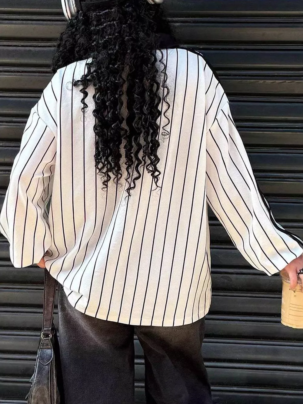 Los Angeles Striped Long Sleeve Top, image 6