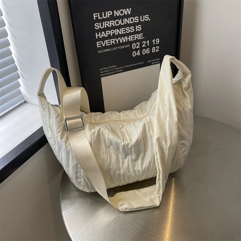 Pleated Dumpling Crossbody Bag, image 5