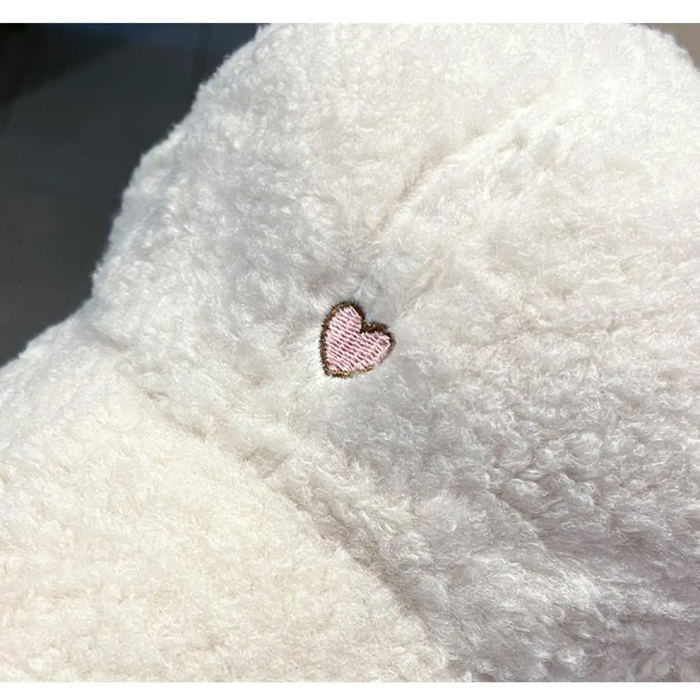 Cute Fluffy Bear Ears Winter Hat, image 6