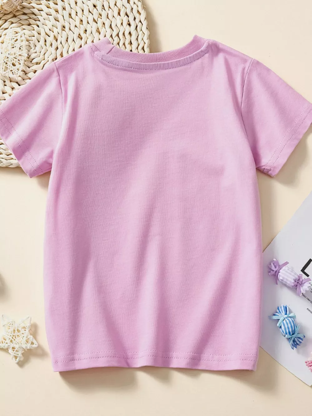 Children's Wild Life Graphic Crew Neck Short Sleeve T-Shirt, image 5