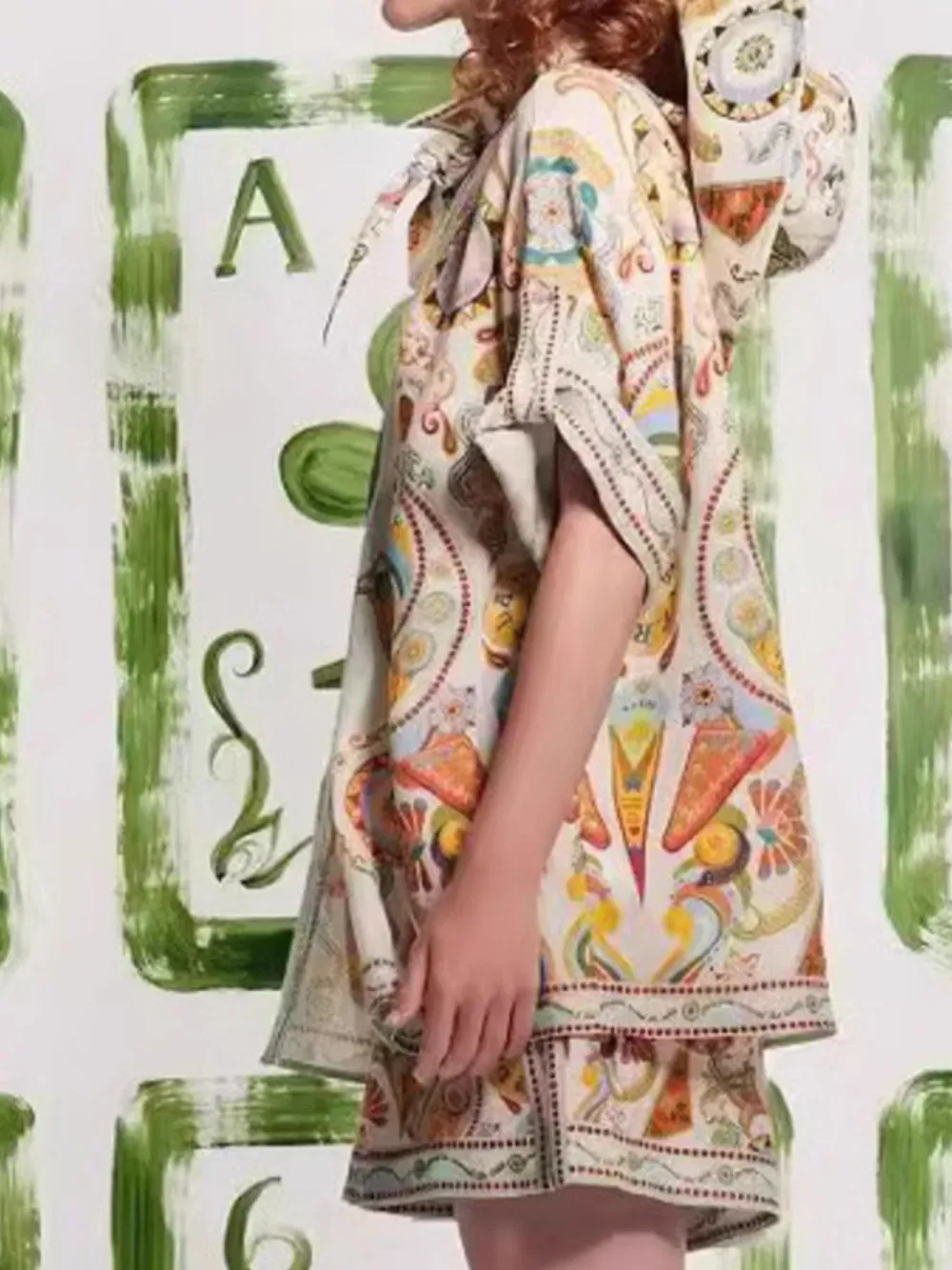 Printed Half Sleeve Shirt and Shorts Set, image 4