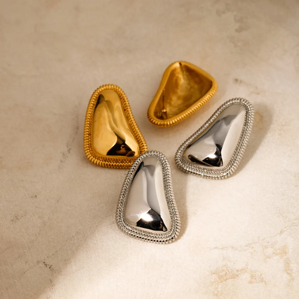 Stainless Steel Stud Earrings, image 8