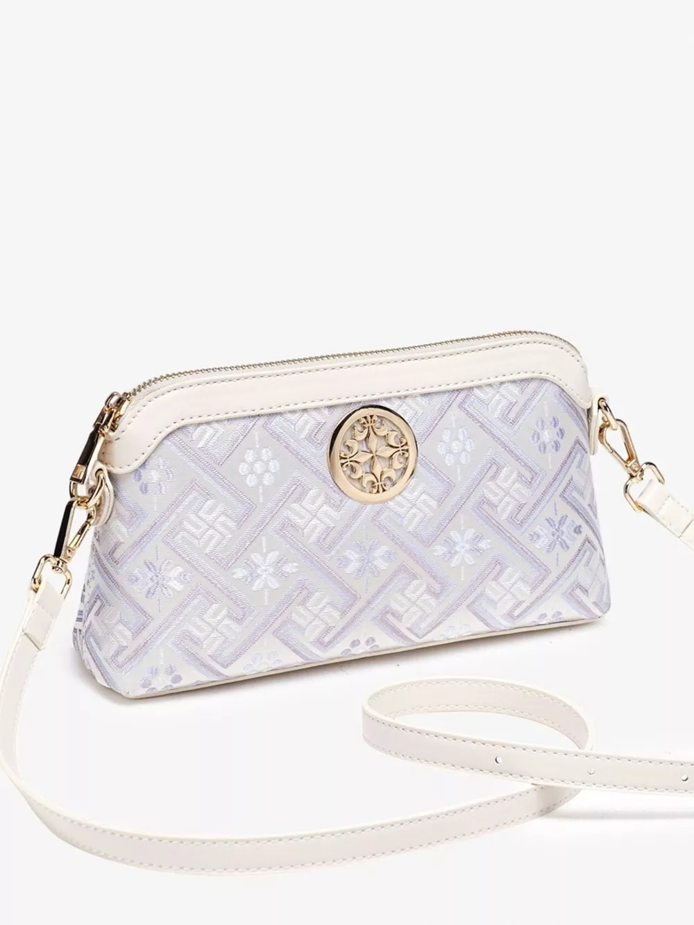 Geometric Pattern Crossbody Bag, image 7