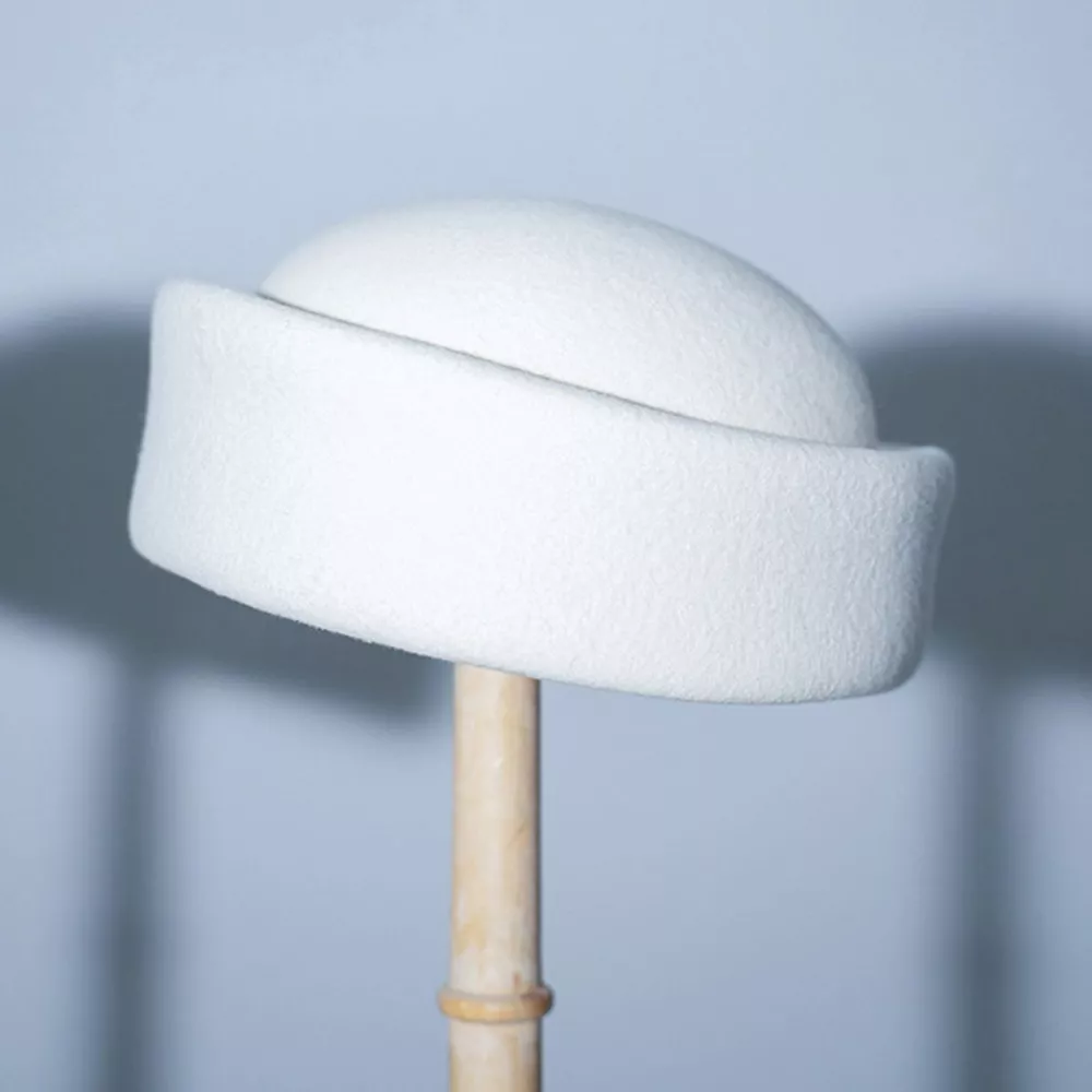 Wool Pillbox Hat, image 4