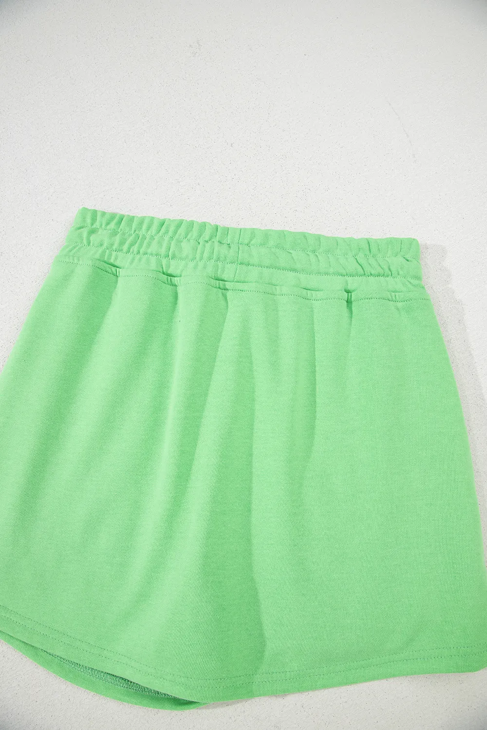 Drawstring Solid Mini Skort, image 12