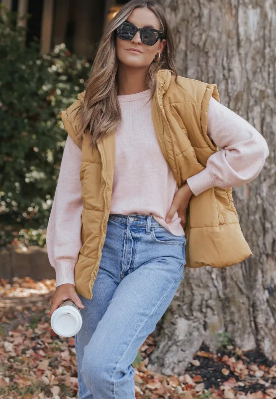 Zip Up Vest Coat with Pockets, image 11