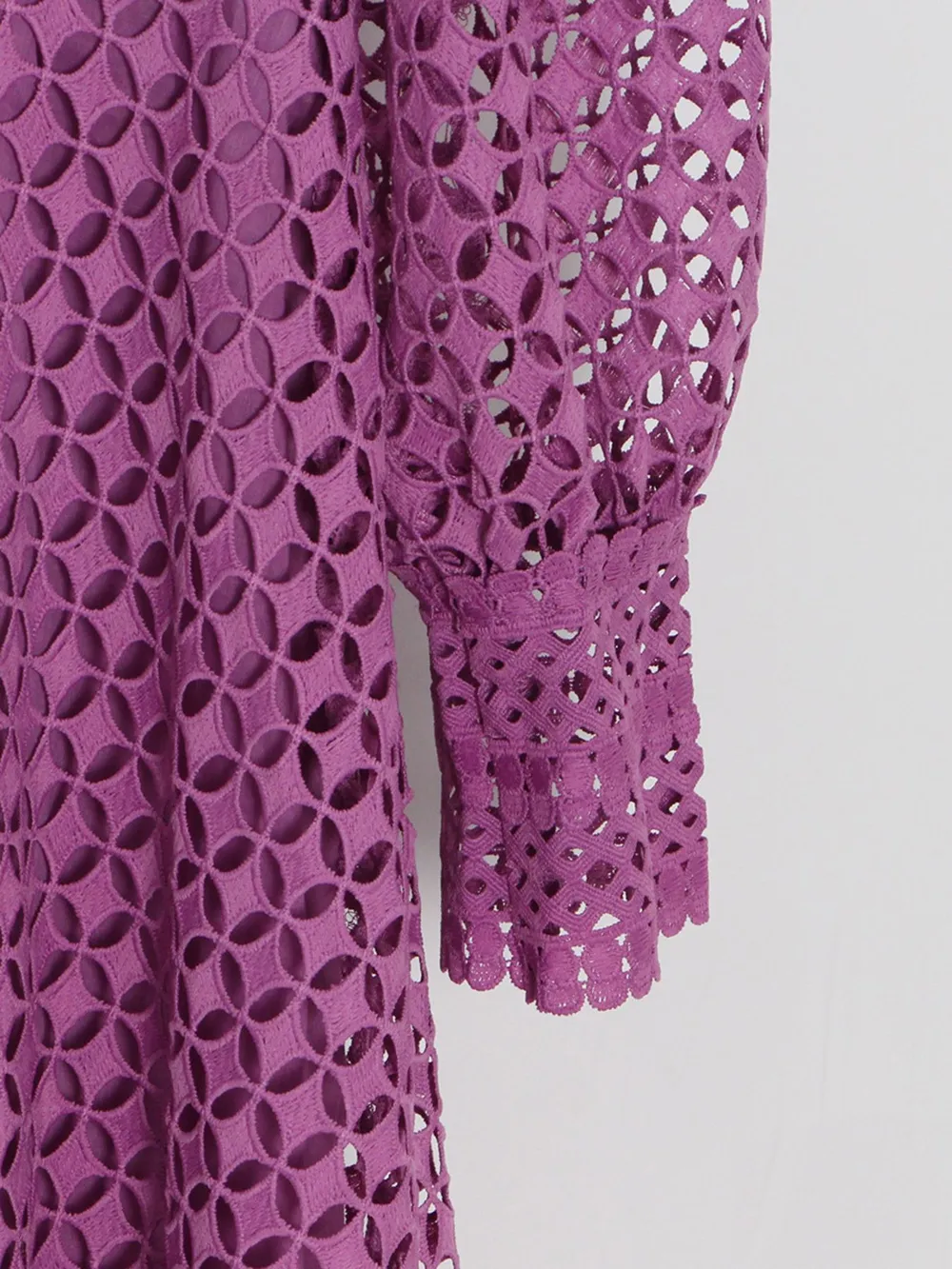 Lace Long Sleeve Midi Dress, image 14
